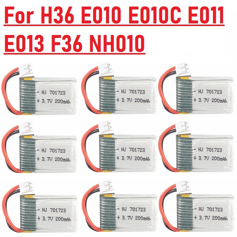 Eachine Drone E010 - 1-20 個 3.7v 200mah 701723 LIPO