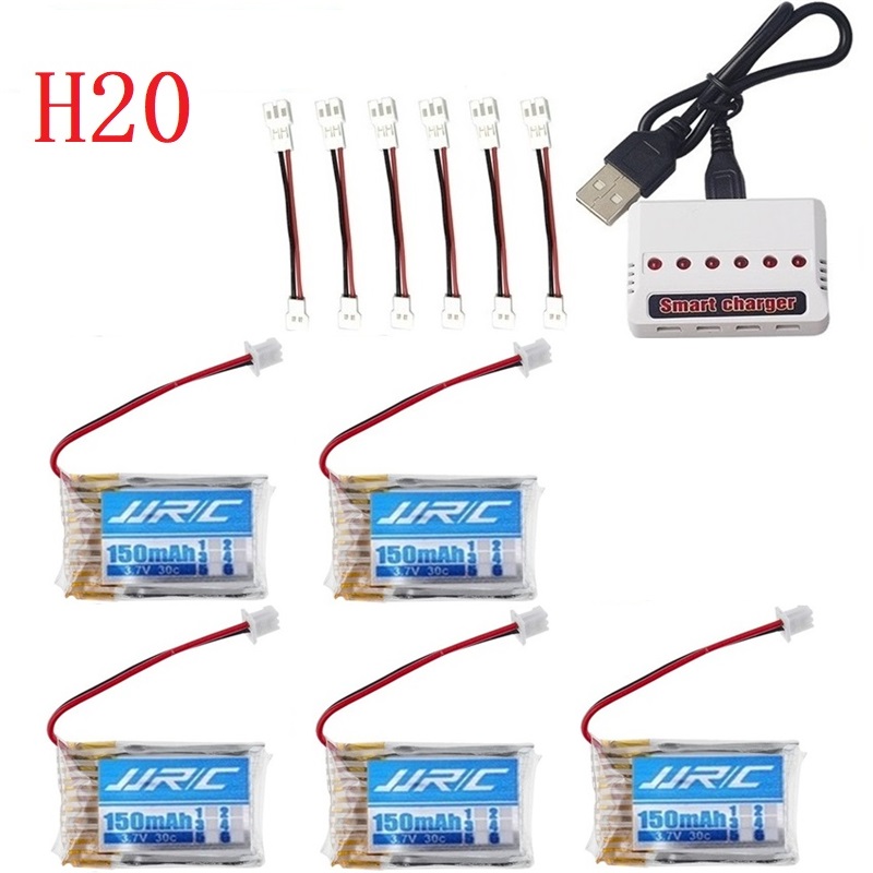 JJRC H20純正バッテリー 3.7V 150mAh JJ - Eachine Drone E010 のレビューと価格