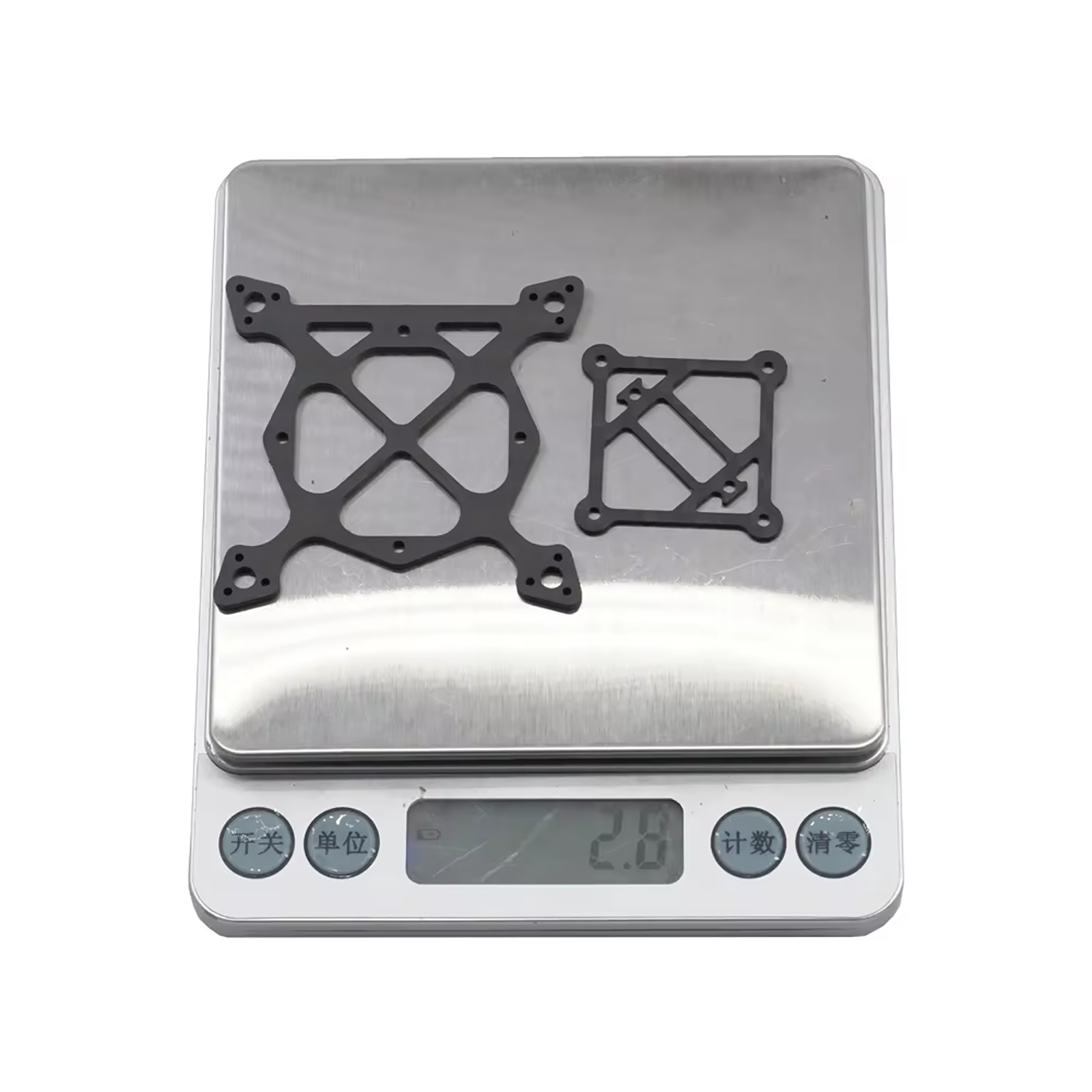 65mmホイールベース 3Kカーボンファイバーボトムプレート - Eachine Drone E010 のレビューと価格