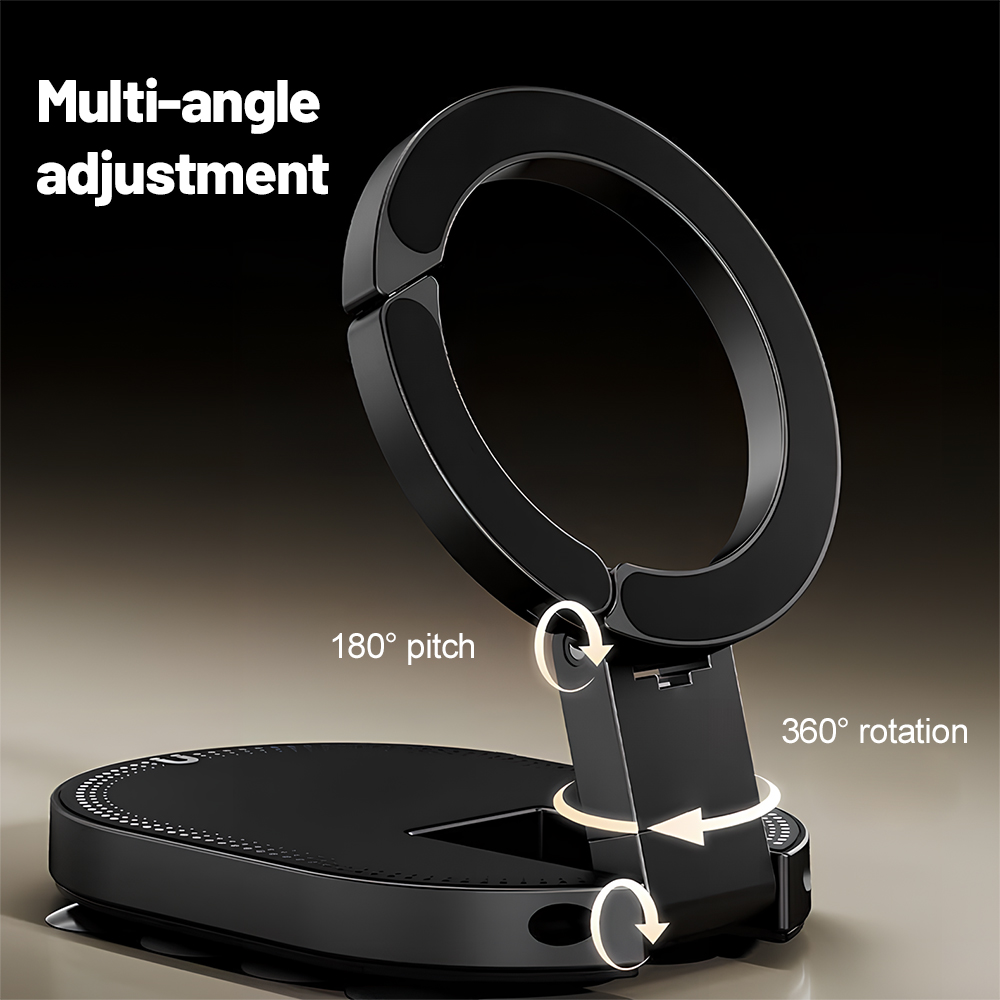 360 °   回転式3-in-1吸盤式マグネット携帯ホルダ - Drone Camera Stabilized のレビューと価格